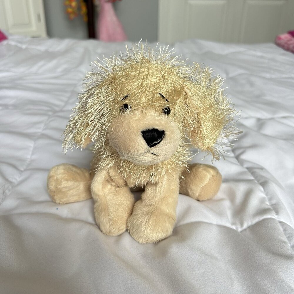 Ganz Webkinz Plush Dog‎ Golden Retriever Tan Puppy Stuffed Animal Toy - NO CODE